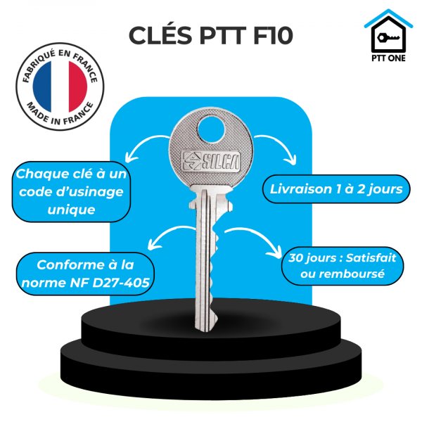 clé pass ptt F10